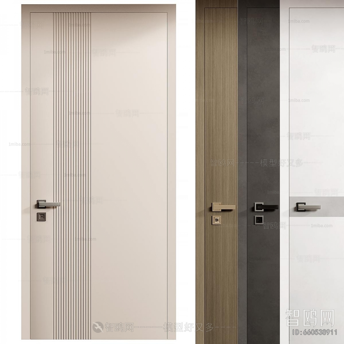 Modern Single Door