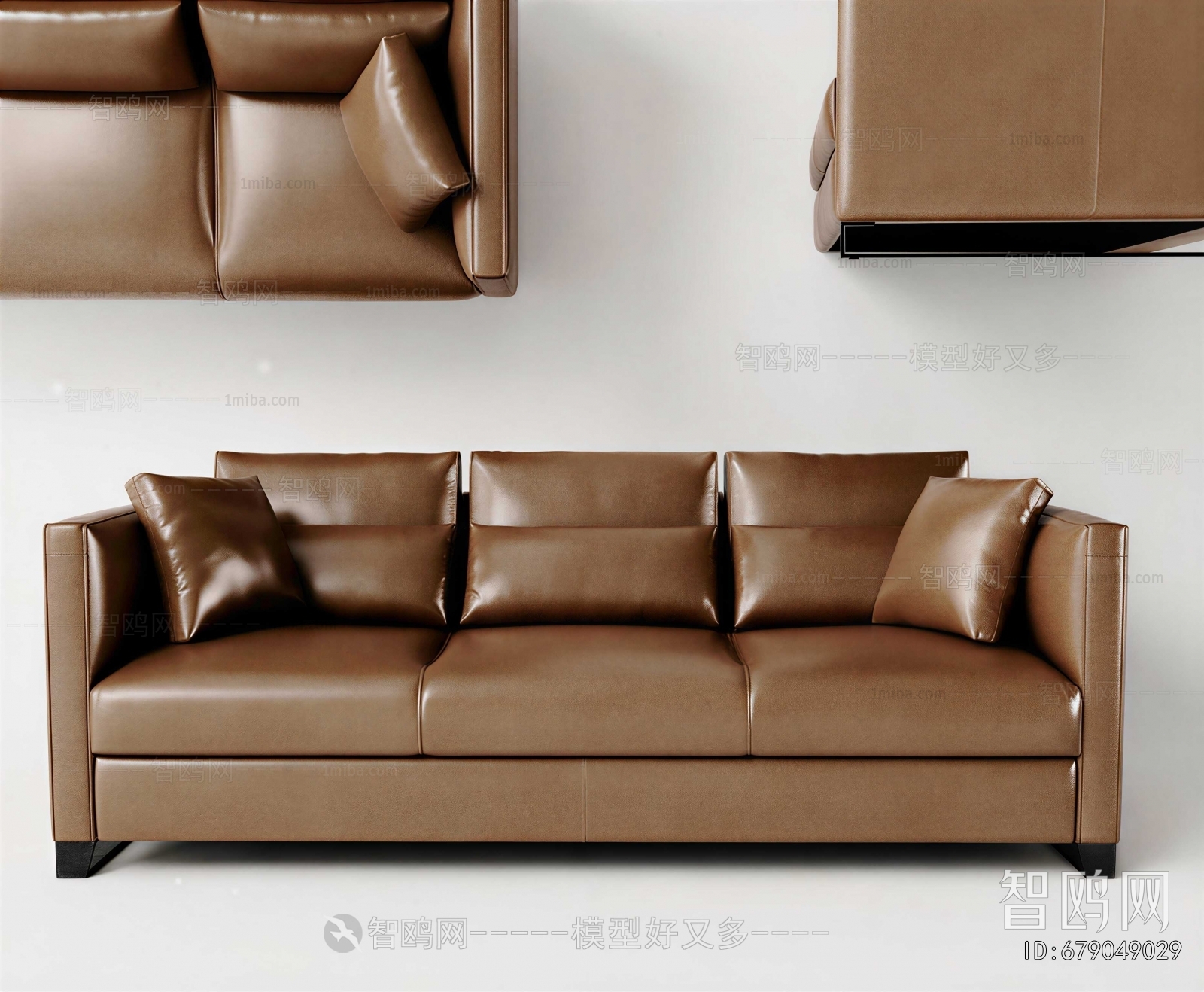 Modern Three-seat Sofa