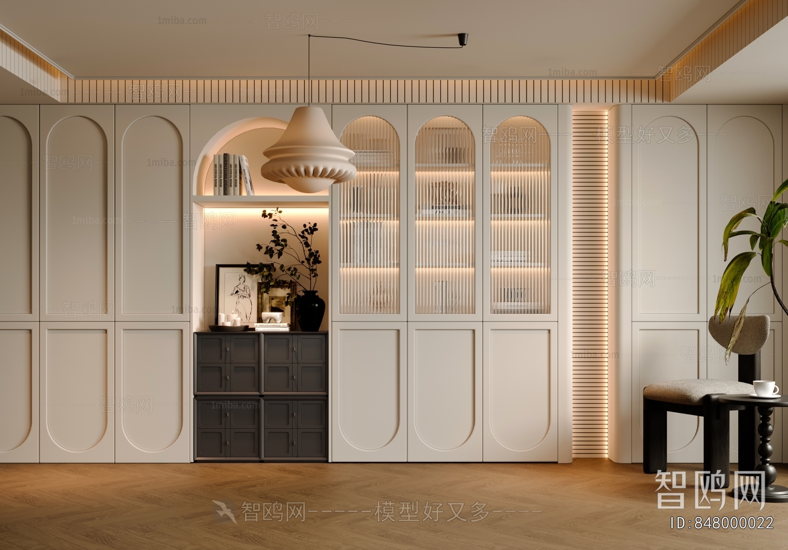 French Style Bookcase