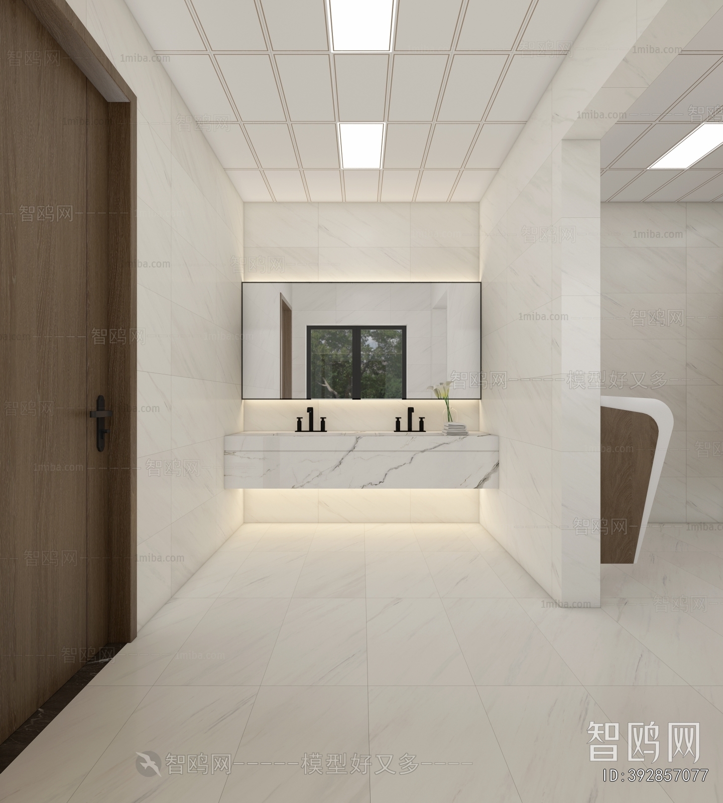 Modern Public Toilet