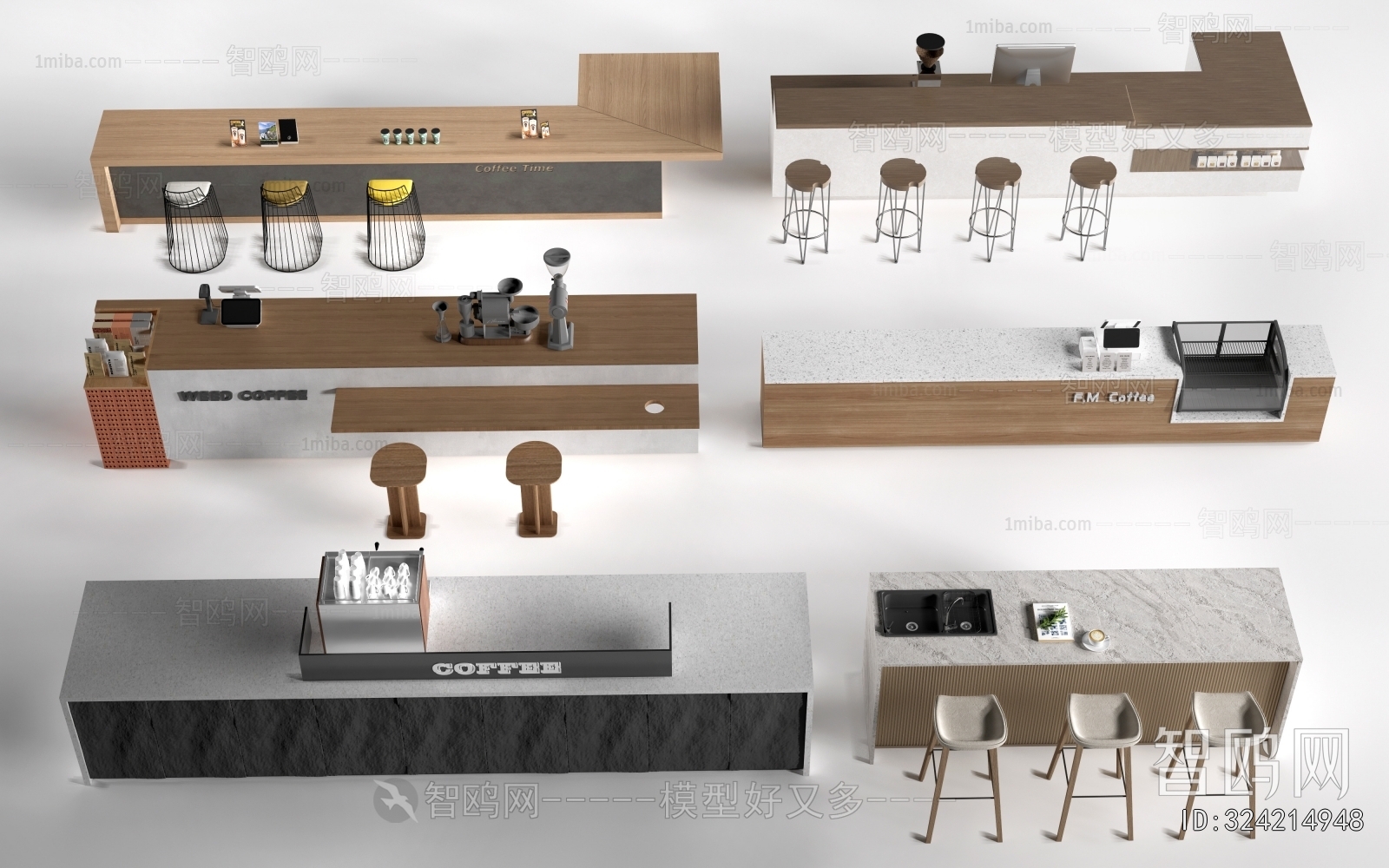 Modern Counter Bar