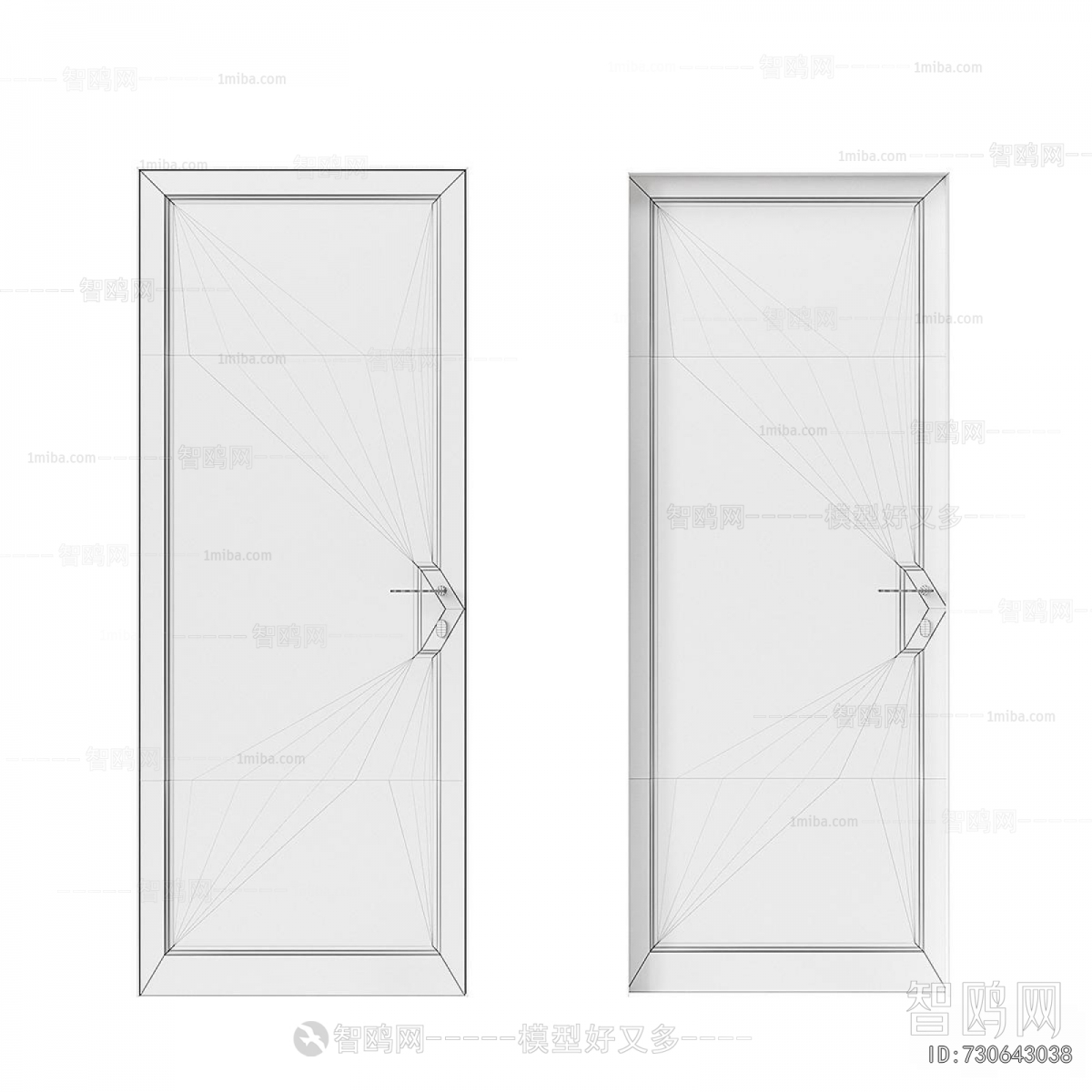 Modern Single Door