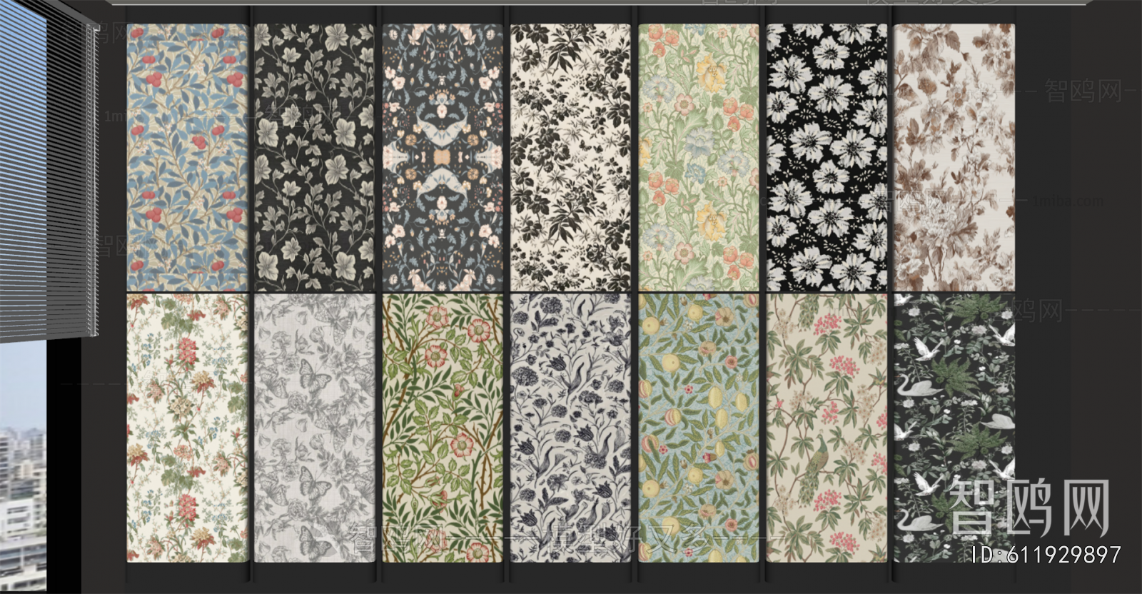 French Style Wall/floor/ceiling