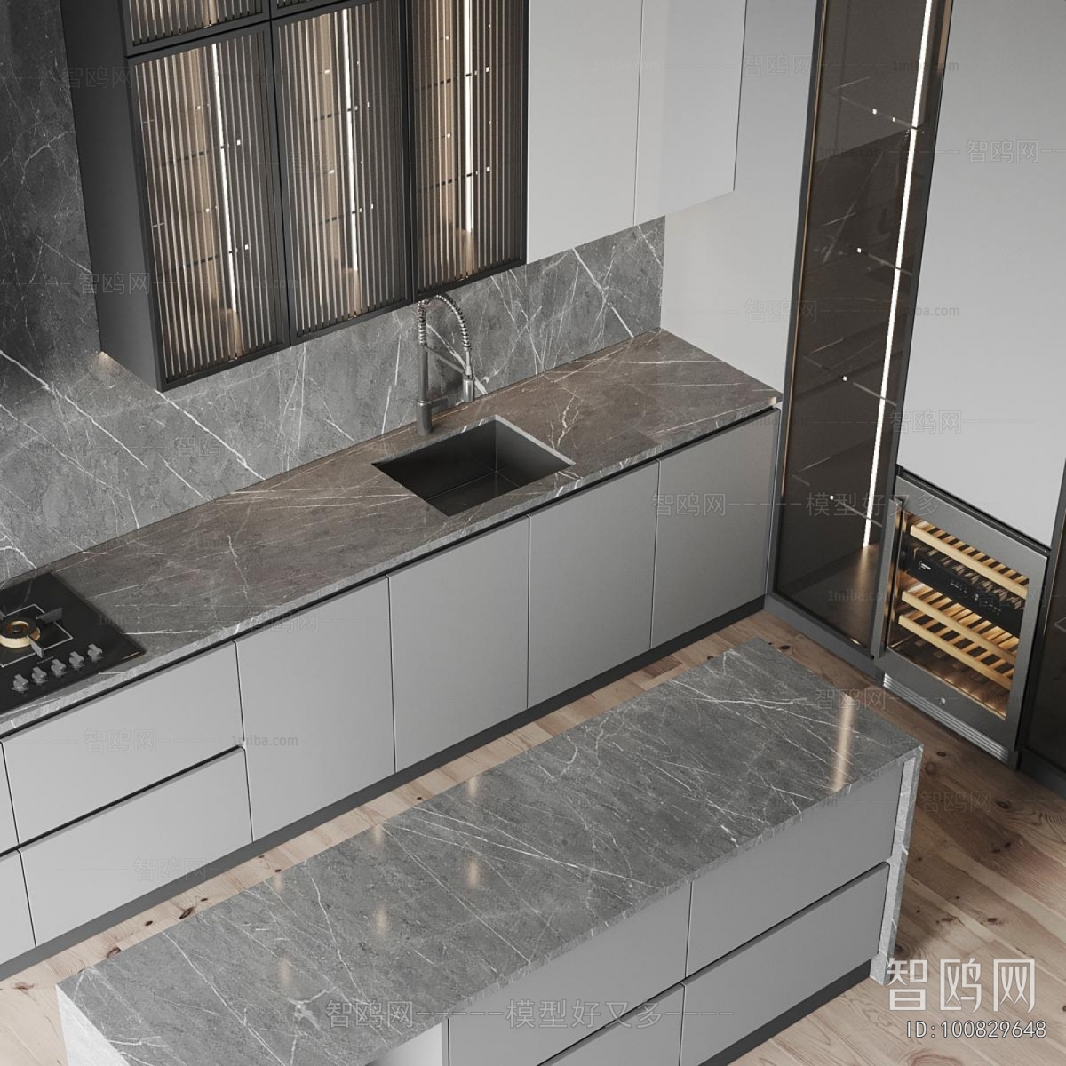 Modern Kitchen Cabinet