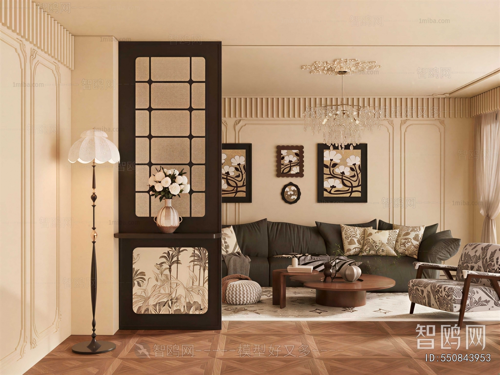 New Classical Style A Living Room