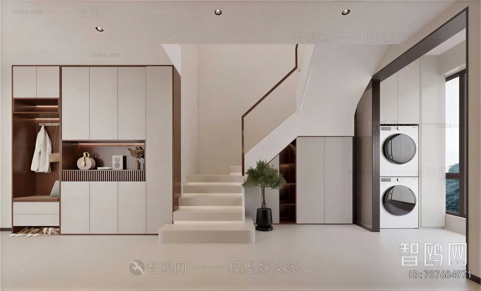 Modern Hallway