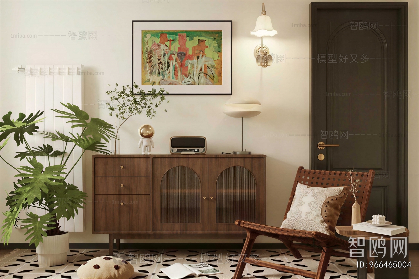 Modern Entrance Cabinet