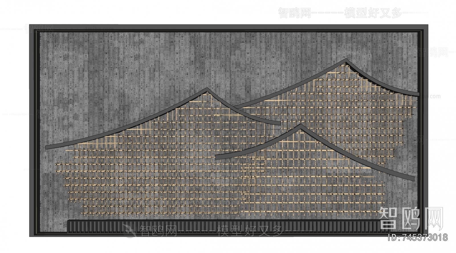 New Chinese Style Chinese Style Landscape Wall