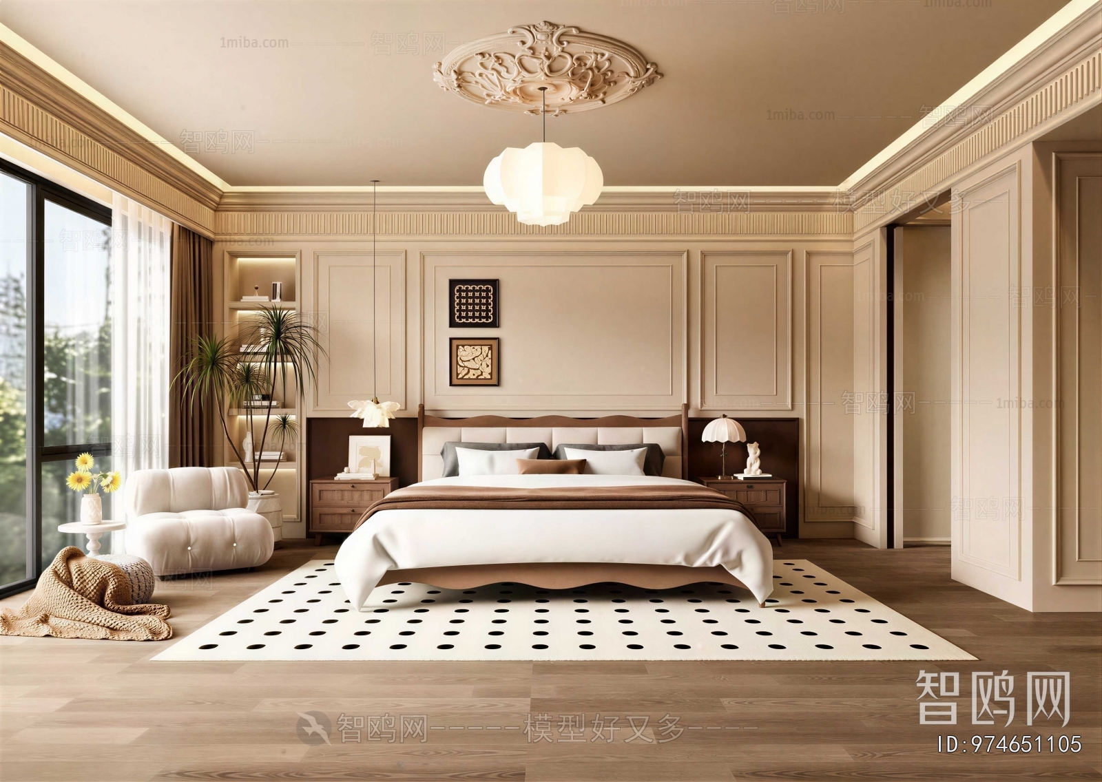 French Style Bedroom