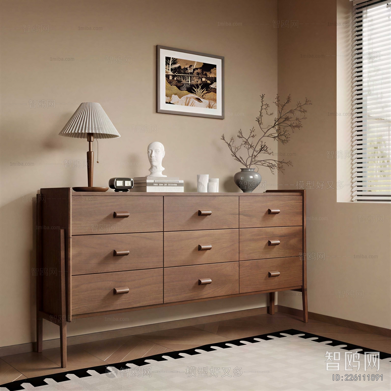 Modern Entrance Cabinet