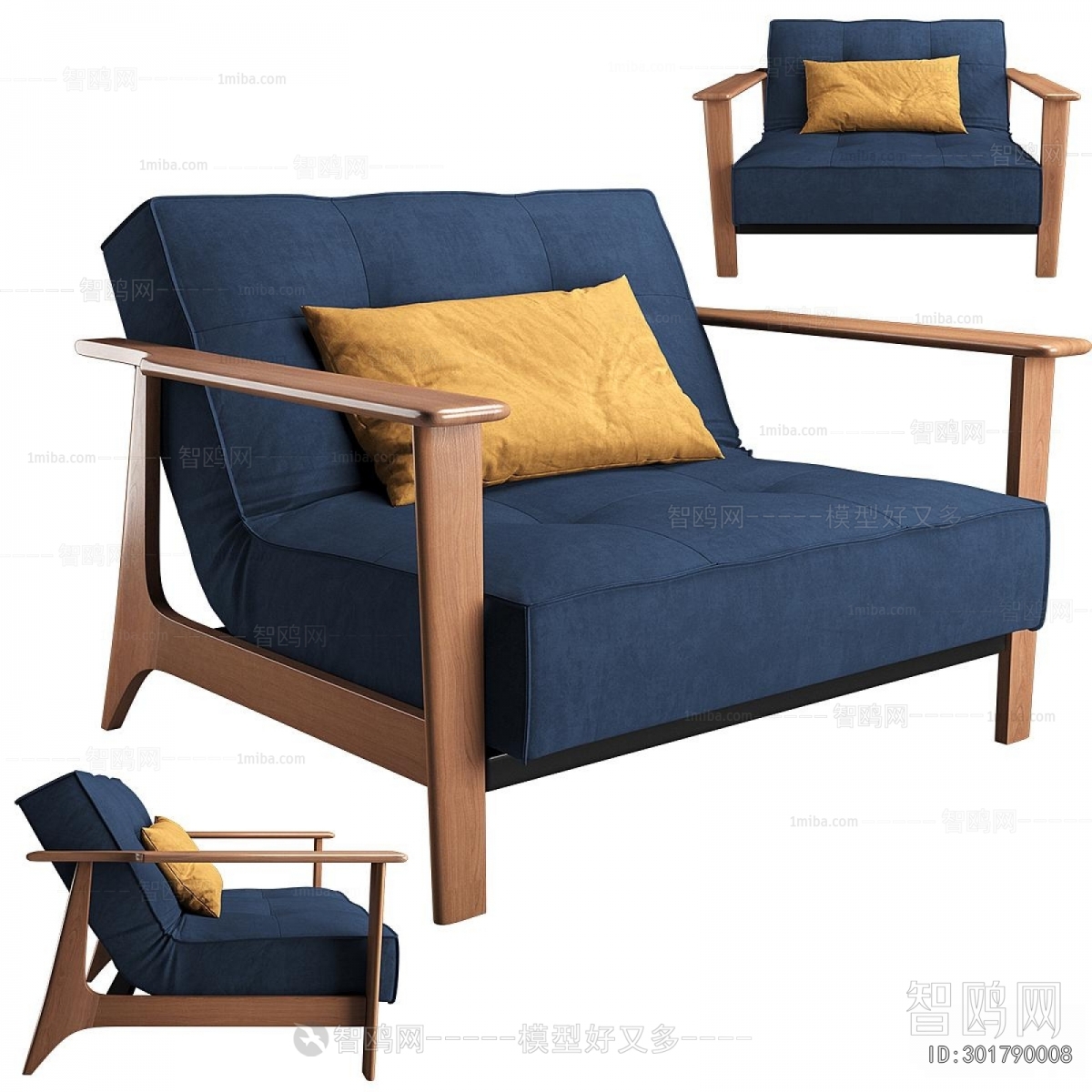 Nordic Style Lounge Chair