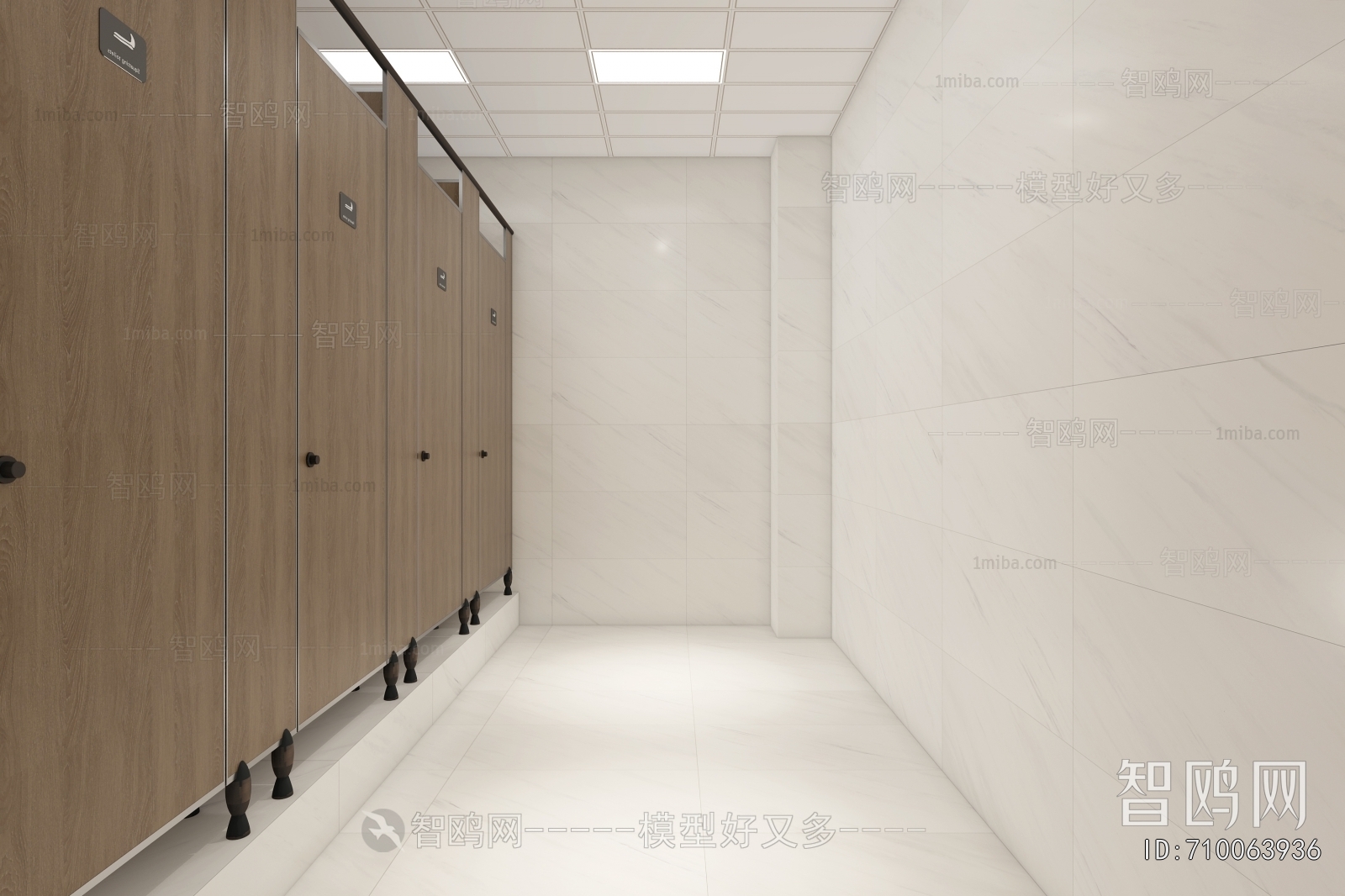 Modern Public Toilet