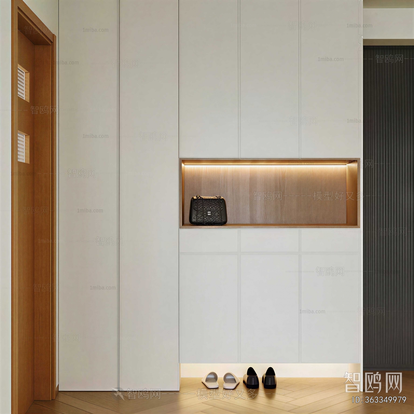 Modern Shoe Cabinet