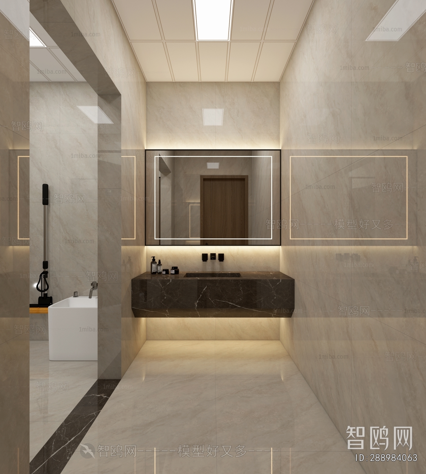 Modern Public Toilet
