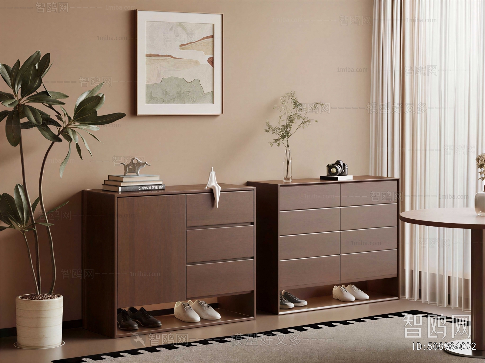 Modern Shoe Cabinet