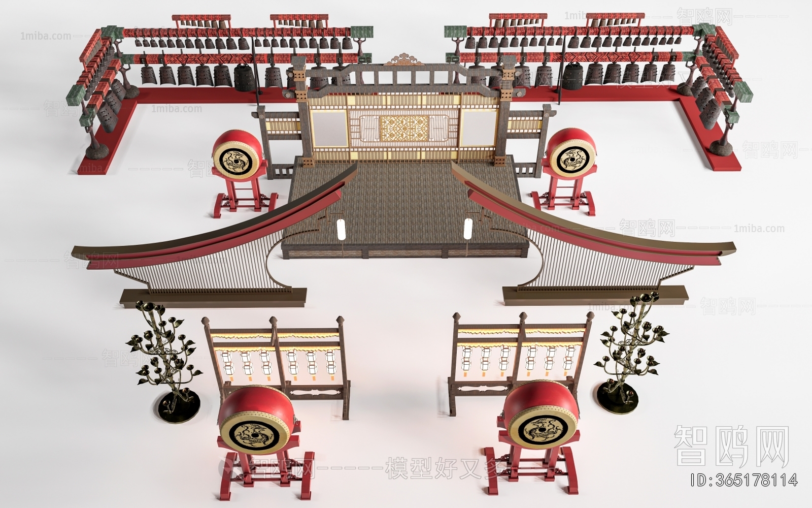 New Chinese Style Chinese Style Music Equipment