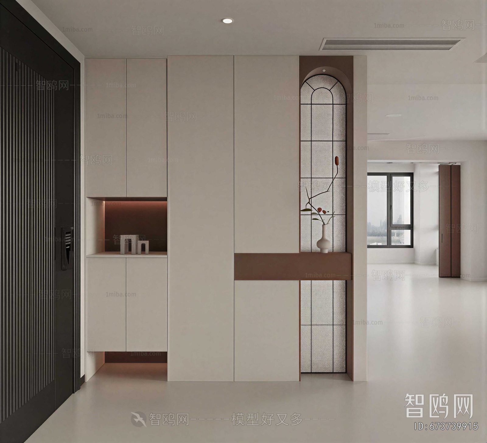 Modern Hallway