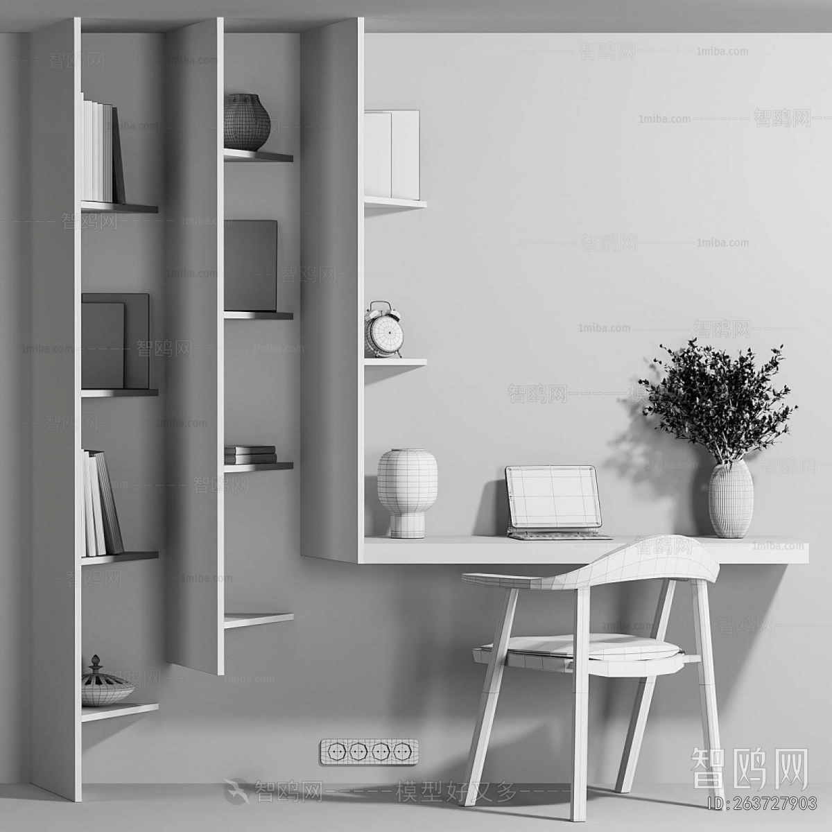 Modern Computer Desk And Chair