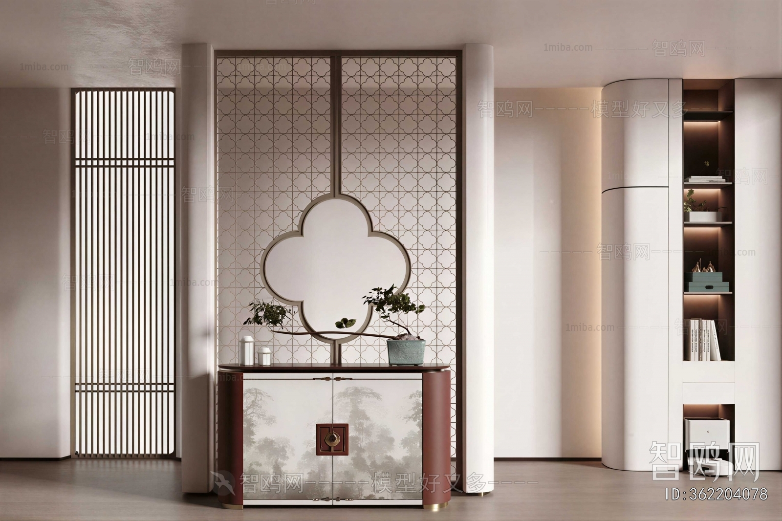 New Chinese Style Hallway