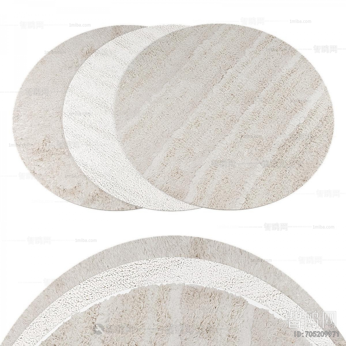 Modern Circular Carpet