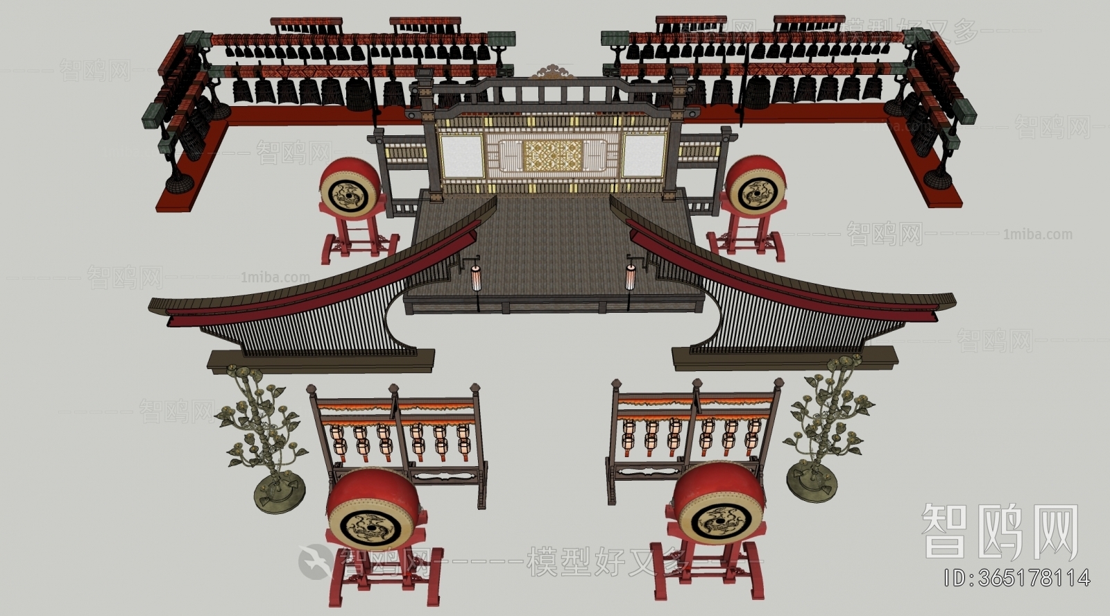 New Chinese Style Chinese Style Music Equipment