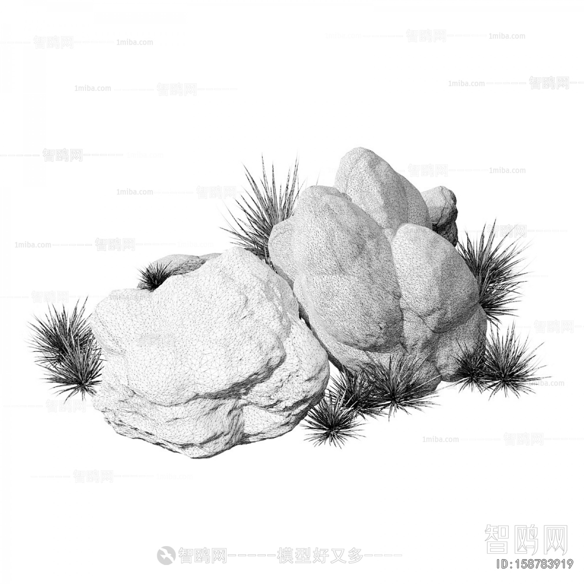 Modern Rockery Waterscape