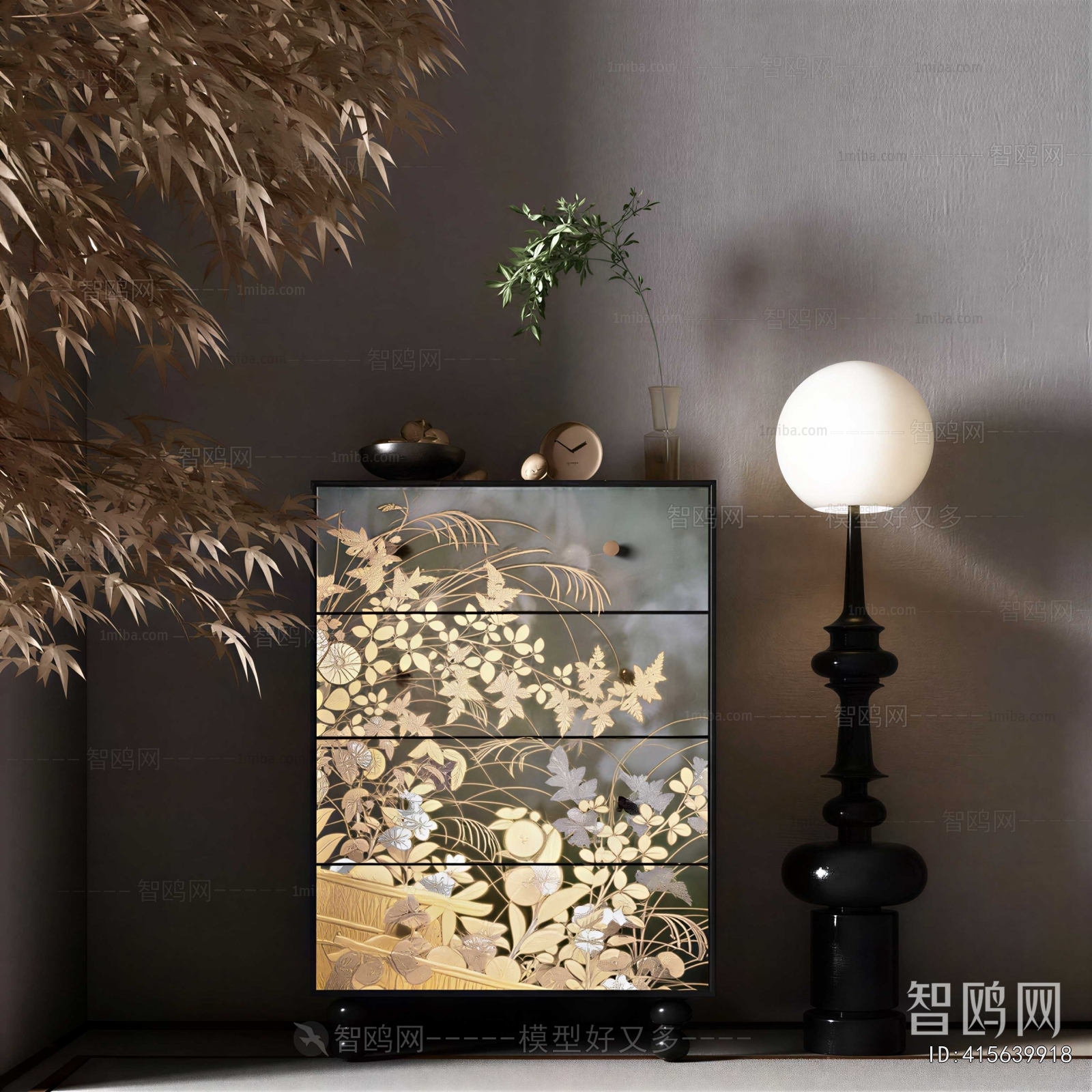 American Style Entrance Cabinet