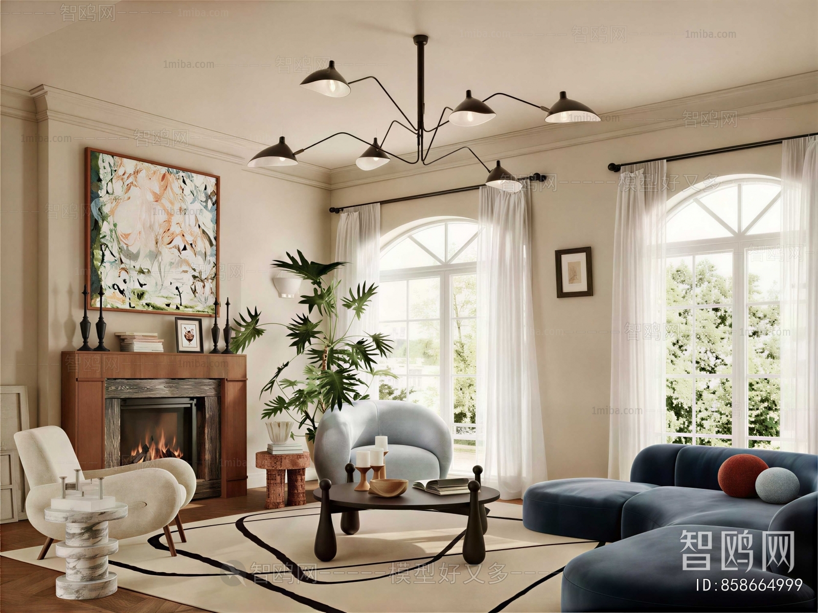 French Style A Living Room