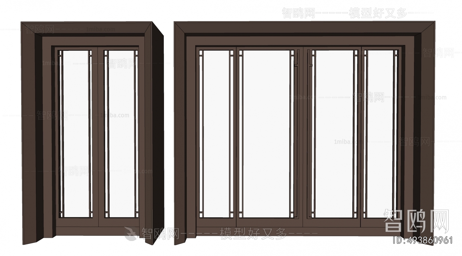 Modern Double Door