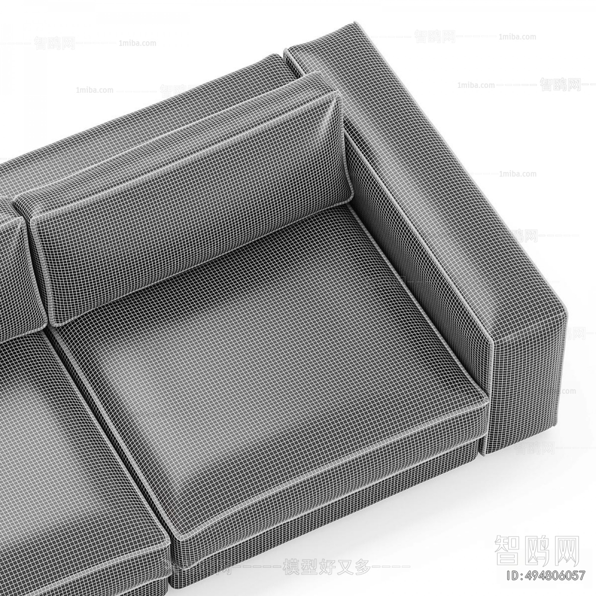 Modern Three-seat Sofa