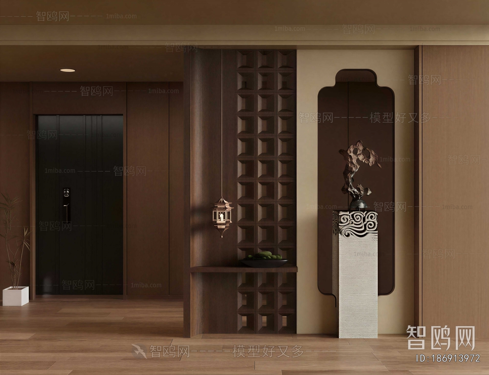 Modern Hallway