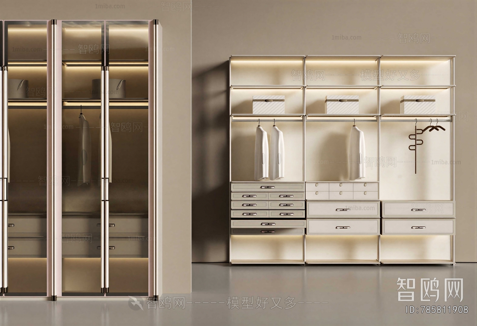 Modern The Wardrobe