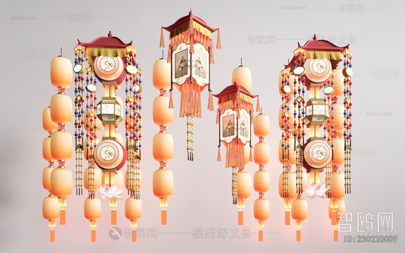 New Chinese Style Decorative Lamp