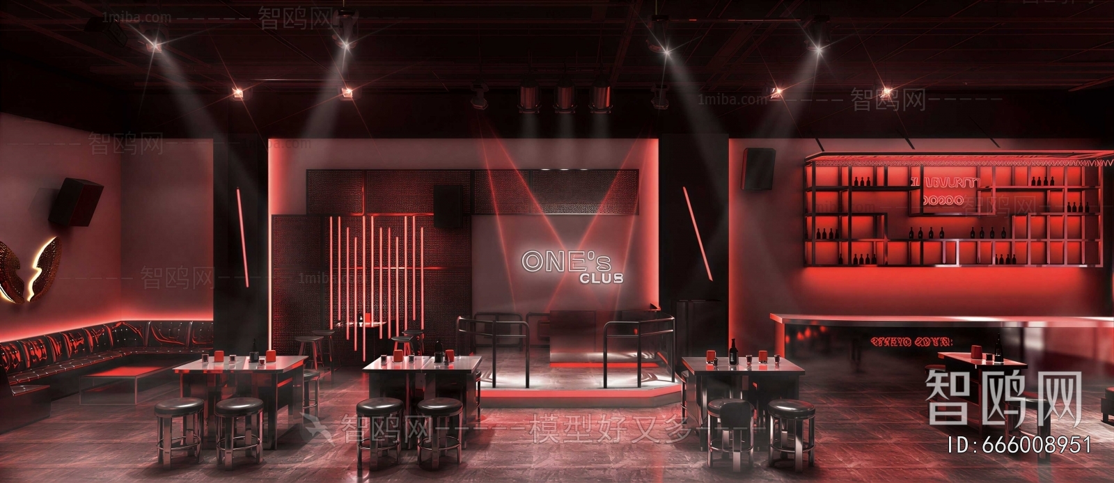 Industrial Style Bar
