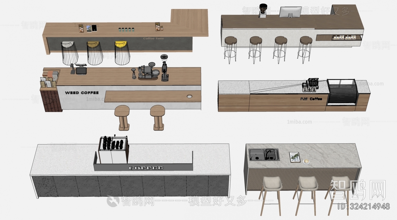 Modern Counter Bar