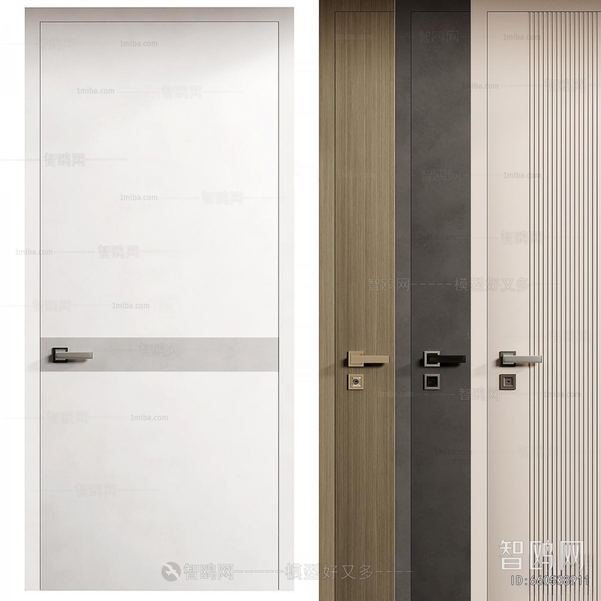 Modern Single Door