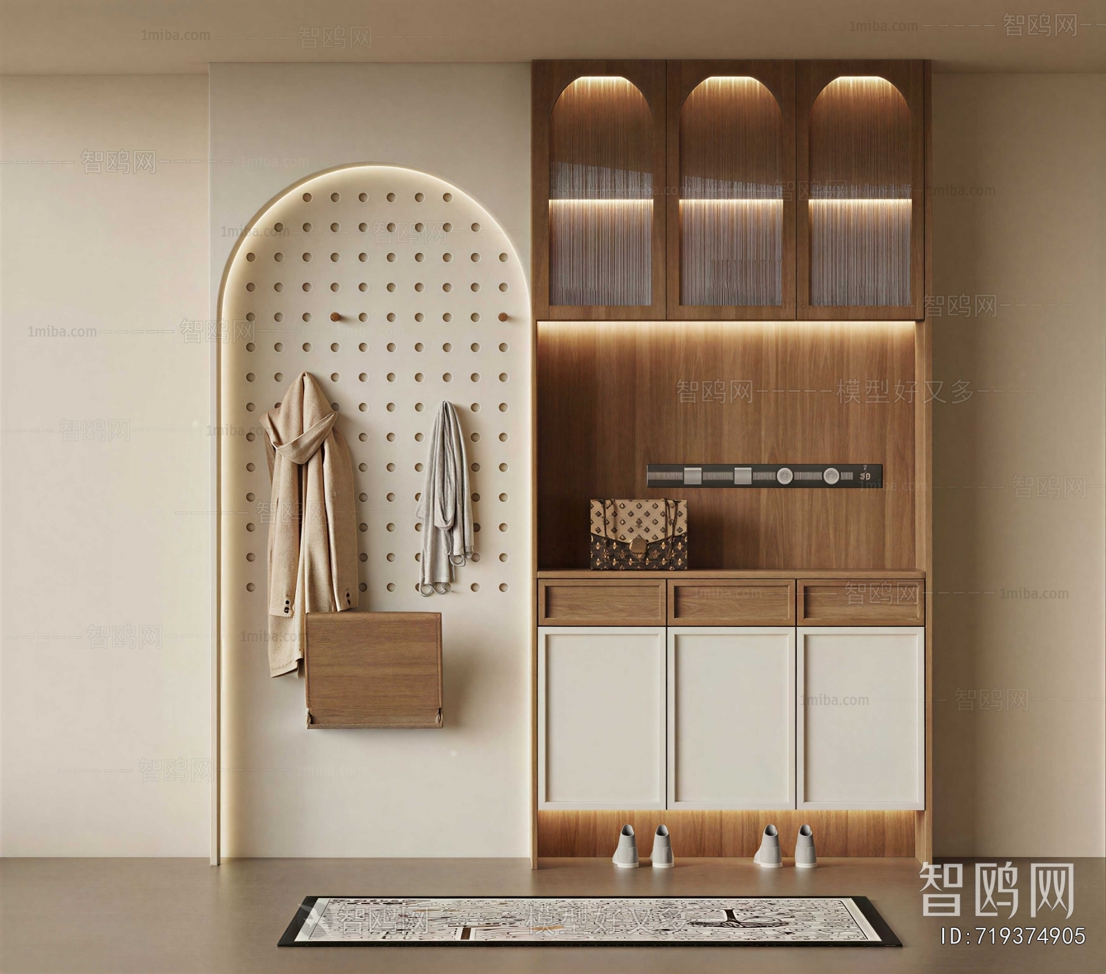 Modern Shoe Cabinet