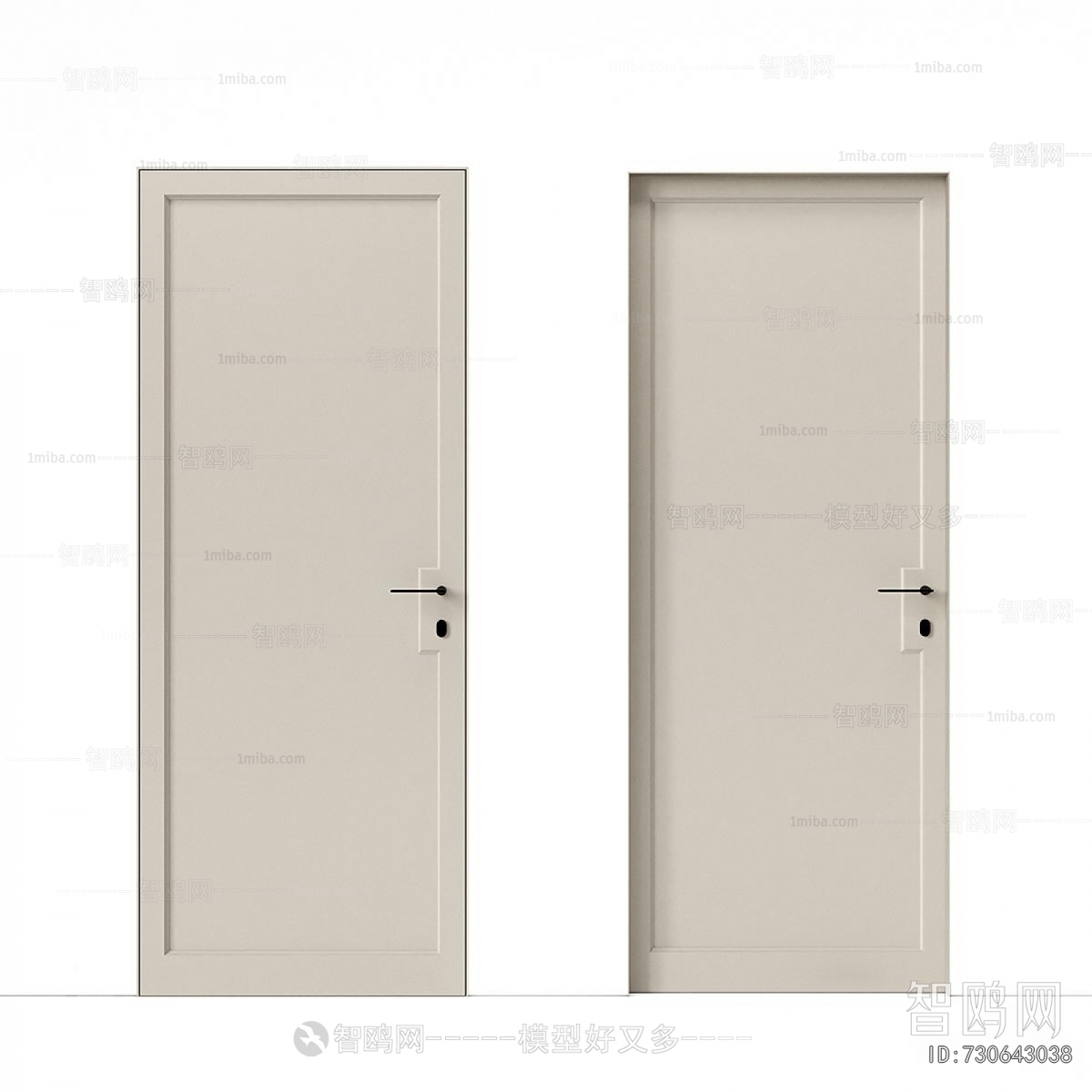 Modern Single Door