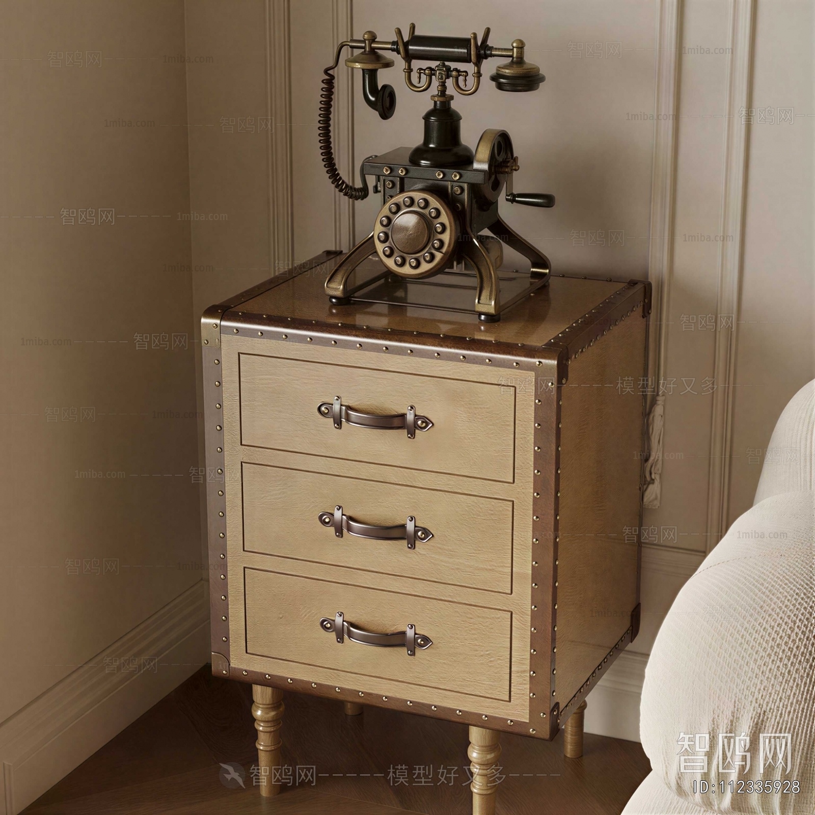 Modern Bedside Cupboard