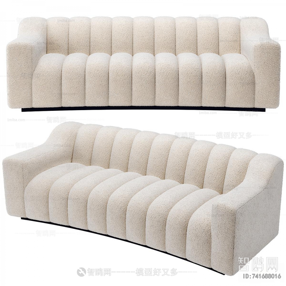 Modern Three-seat Sofa