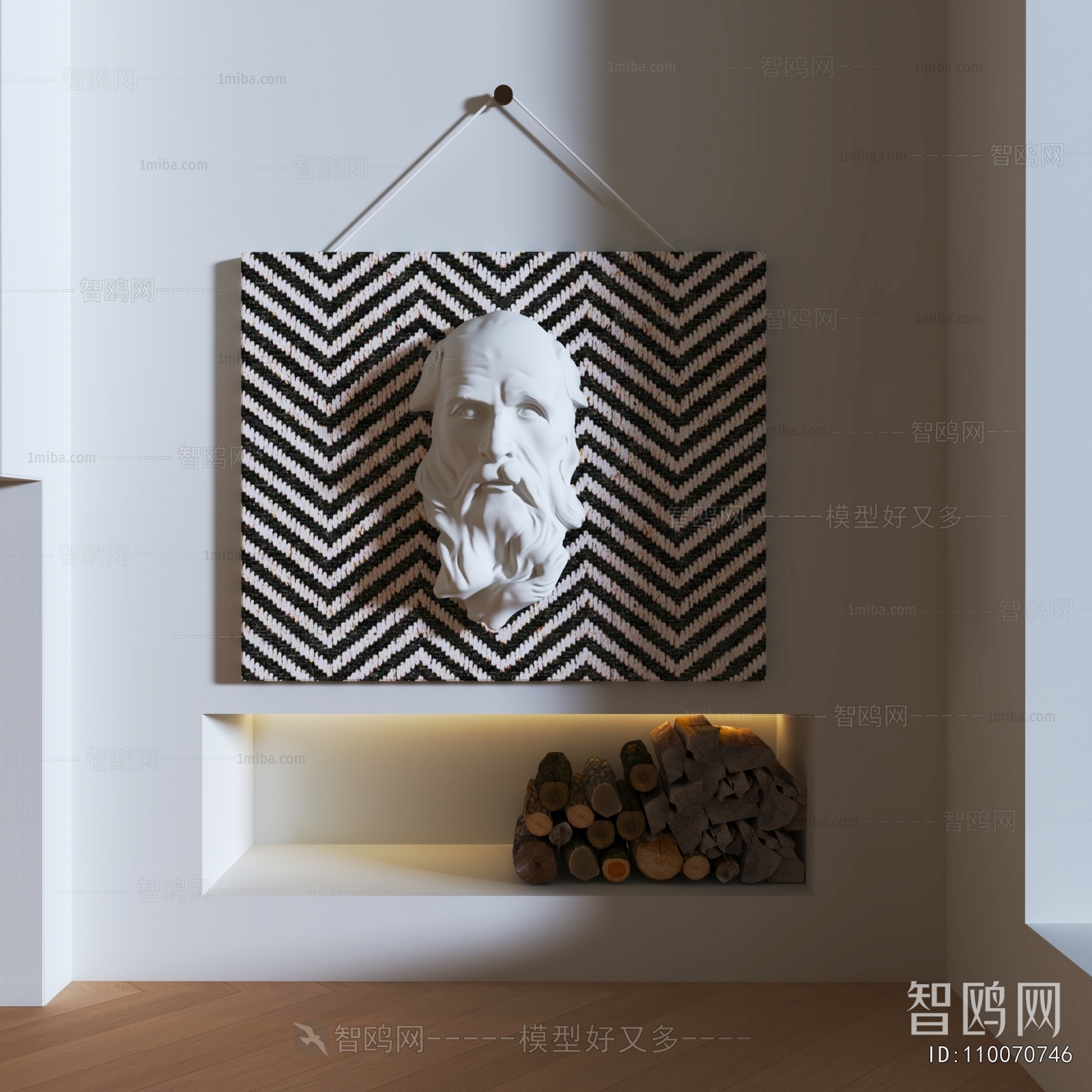 Wabi-sabi Style Wall Decoration