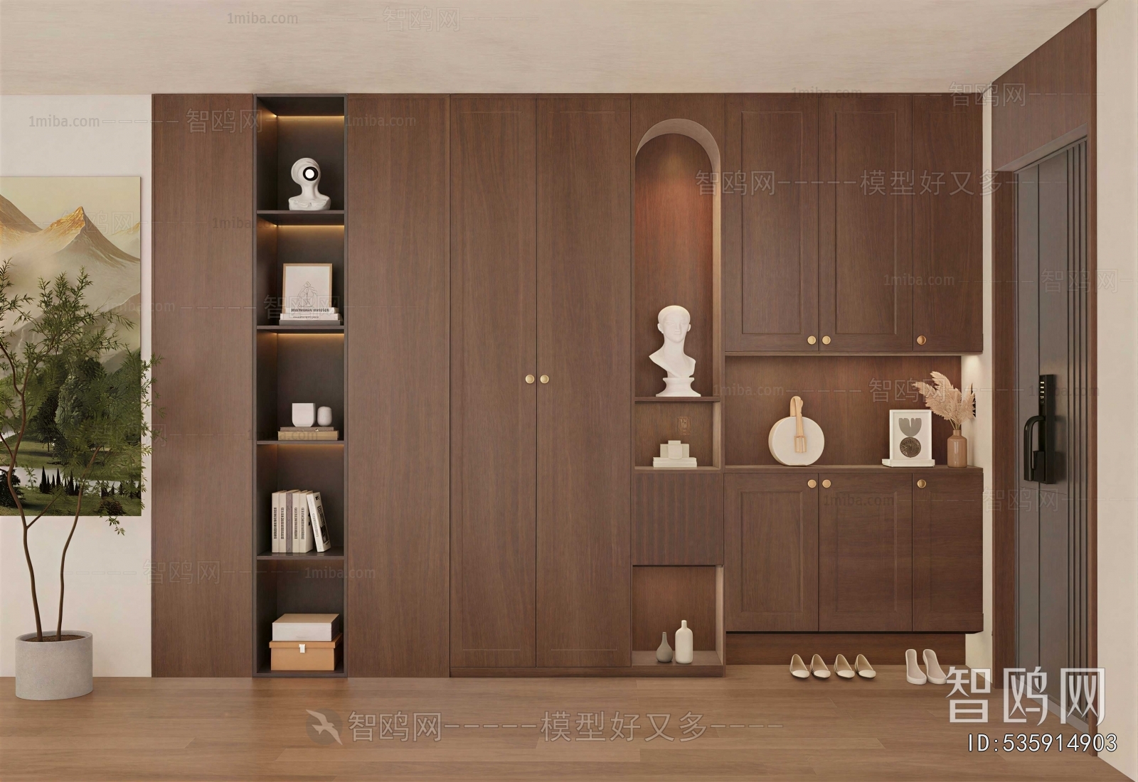 Modern Hallway