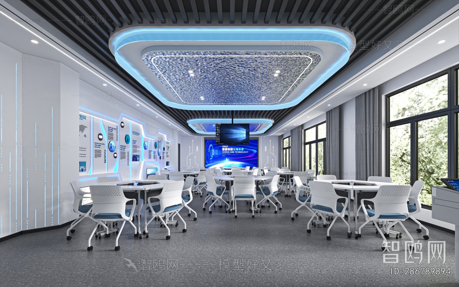 Modern School Classrooms