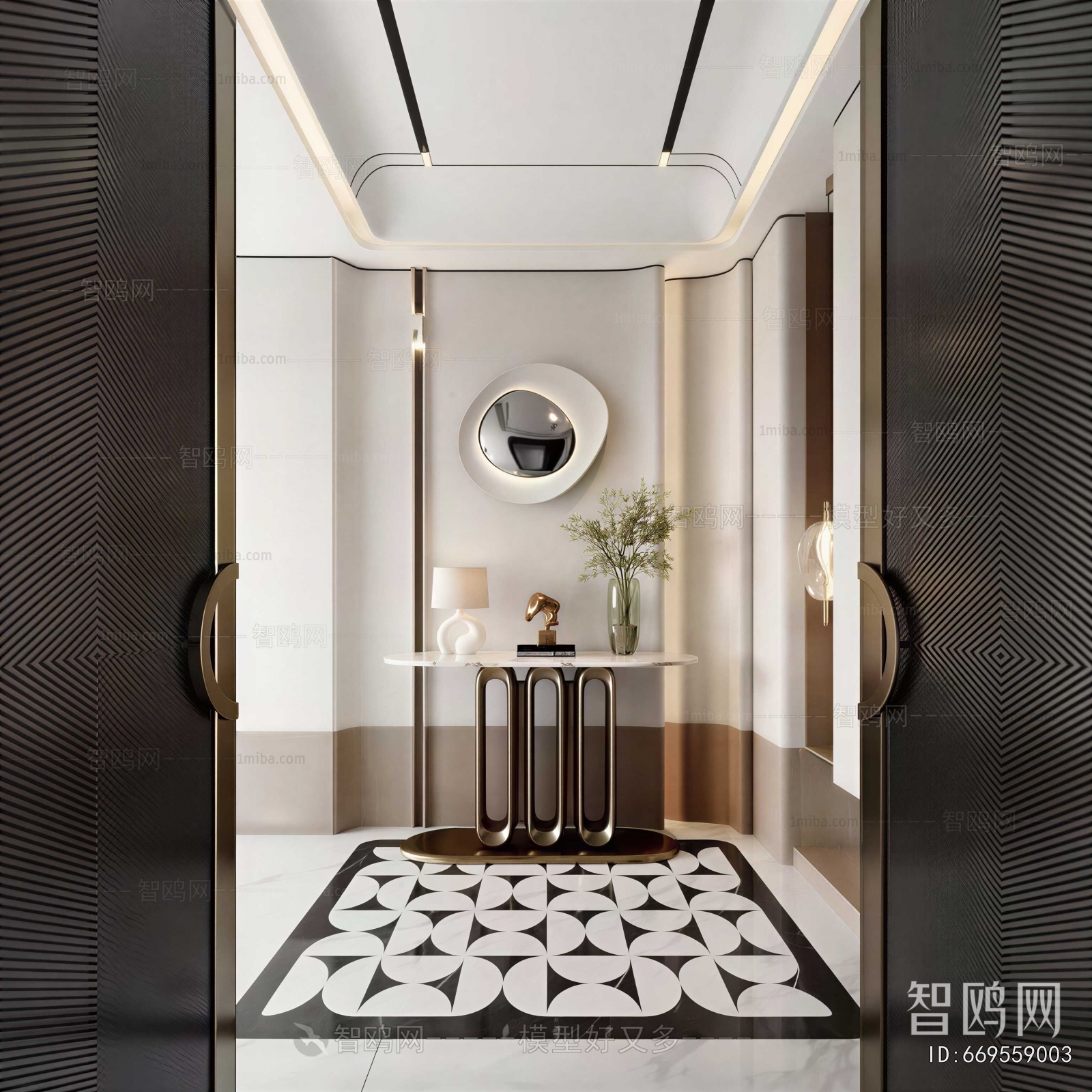 Modern Hallway