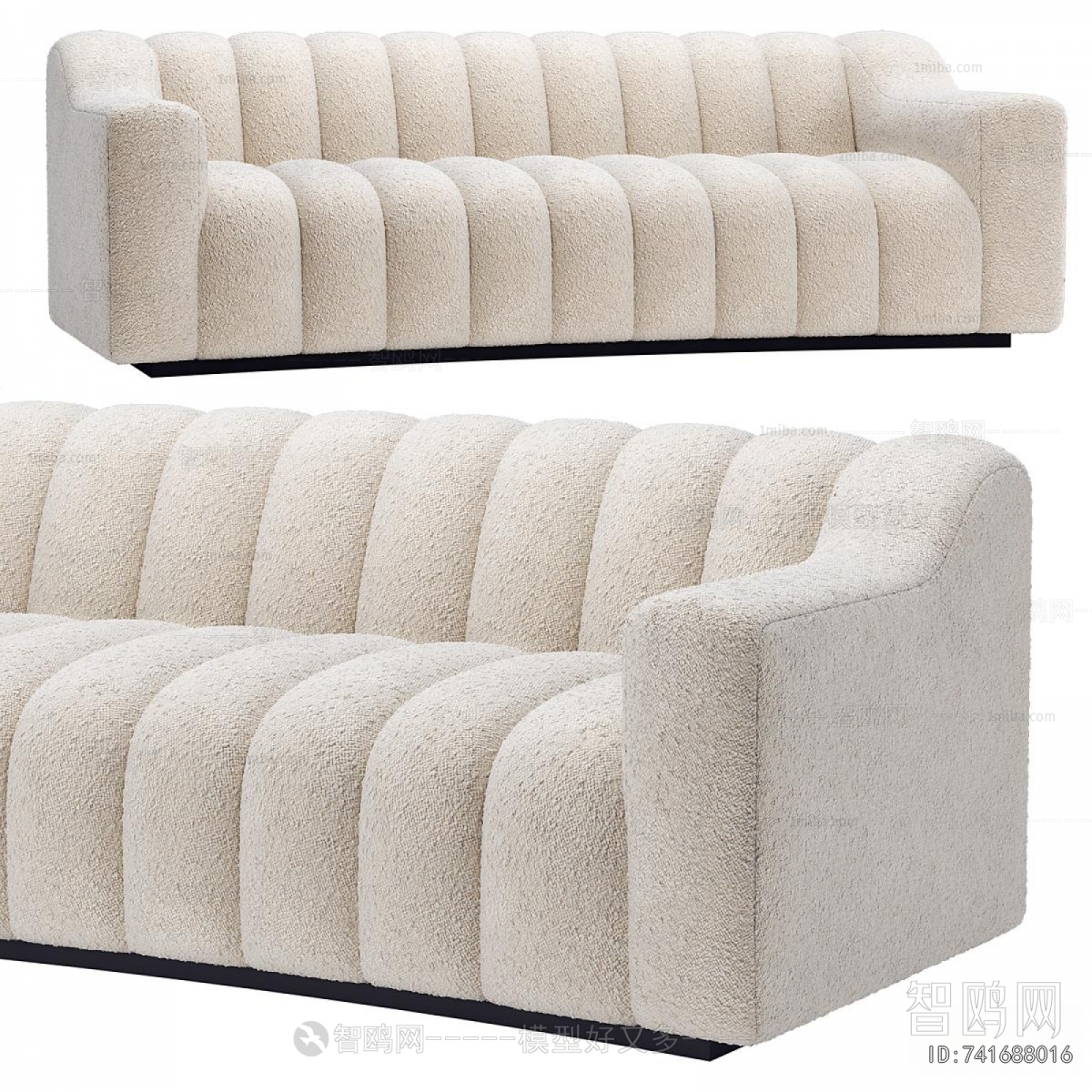 Modern Three-seat Sofa