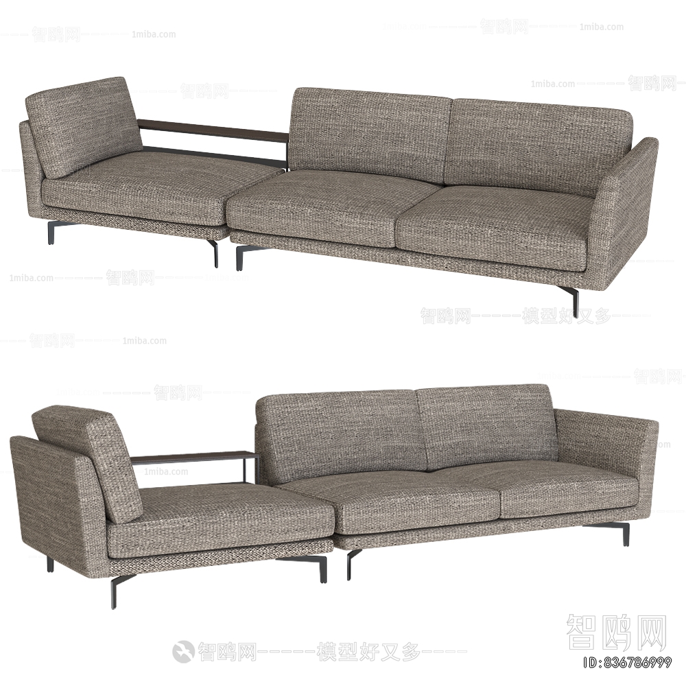 Modern Three-seat Sofa