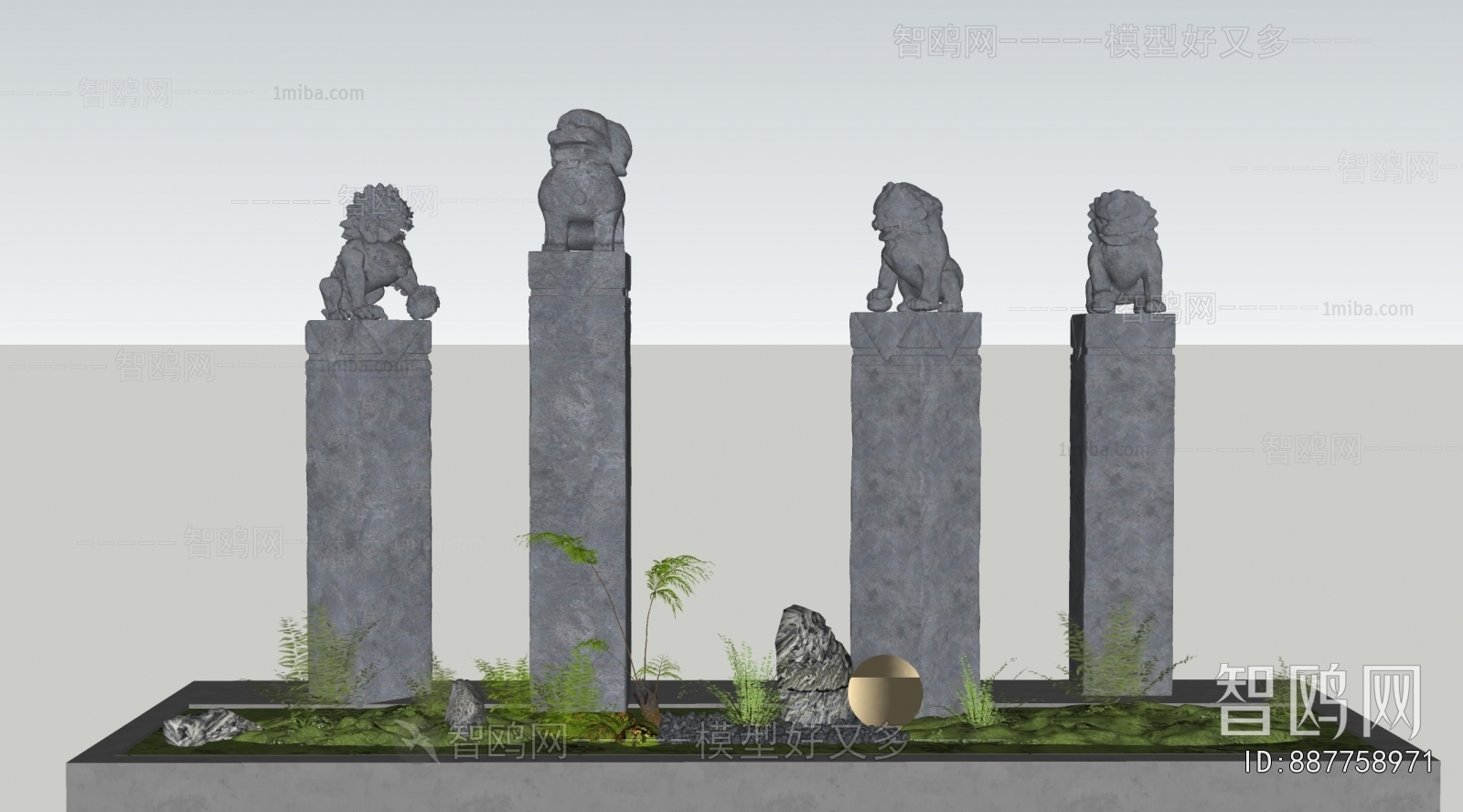 New Chinese Style Chinese Style Sculpture