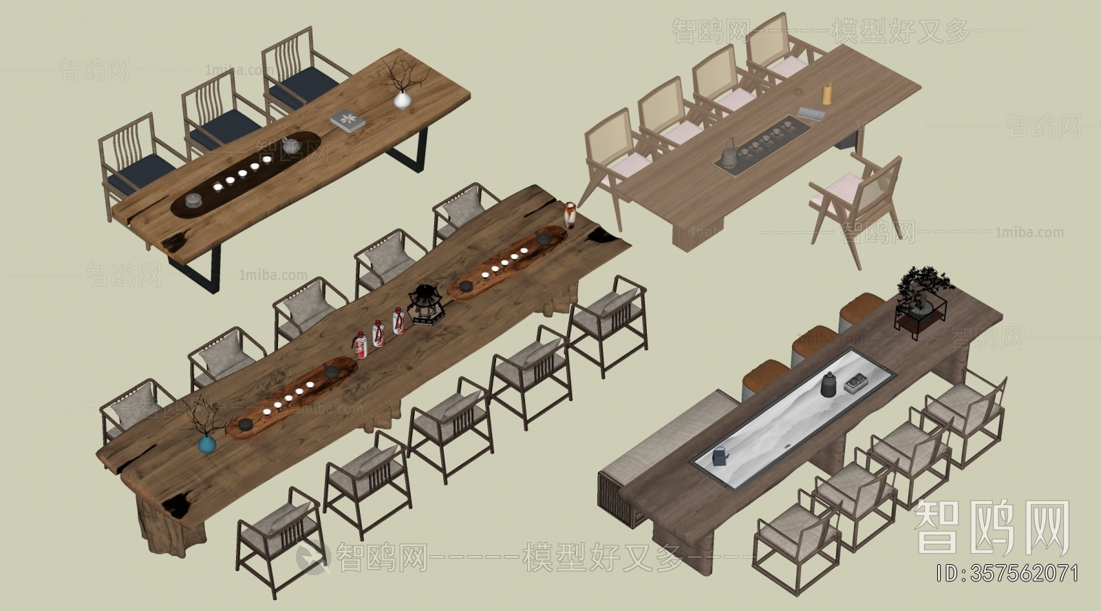New Chinese Style Tea Tables And Chairs