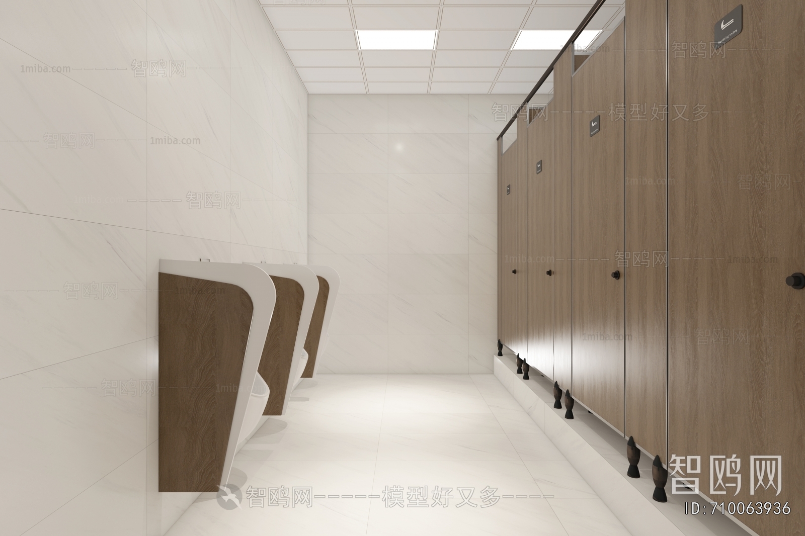 Modern Public Toilet
