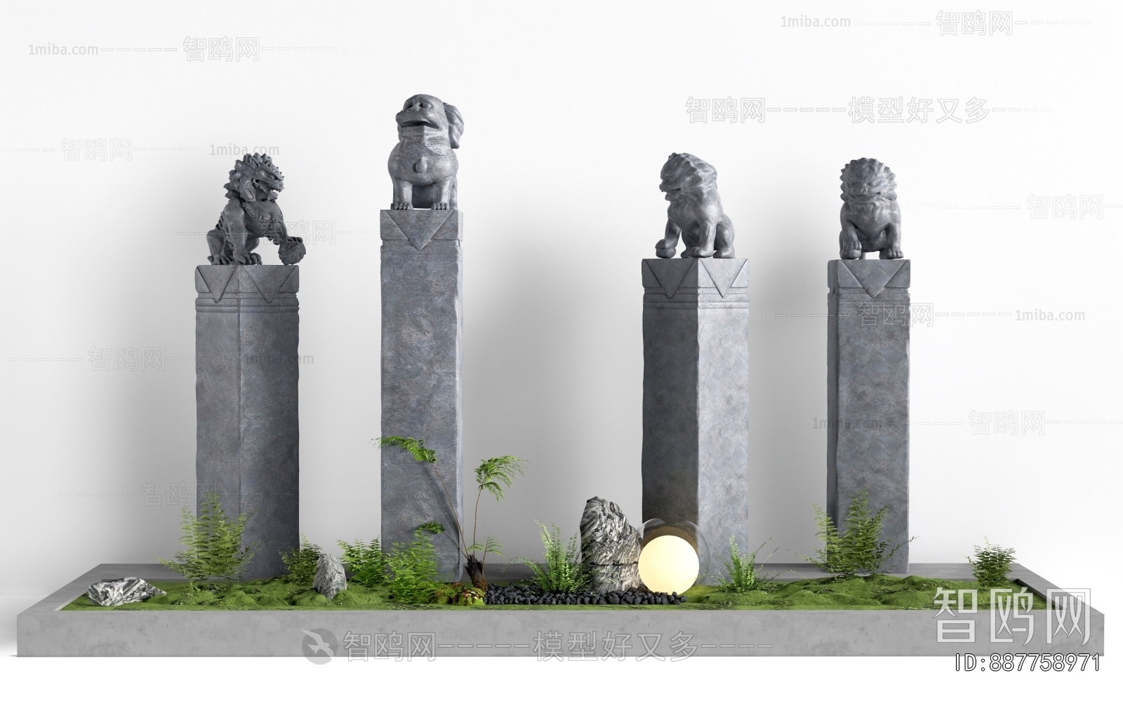 New Chinese Style Chinese Style Sculpture